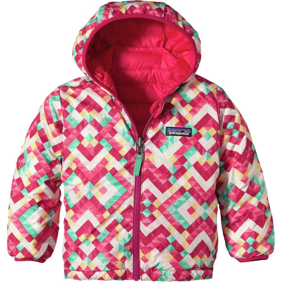 Patagonia Reversible Down Sweater Hoodie Toddler Girls'