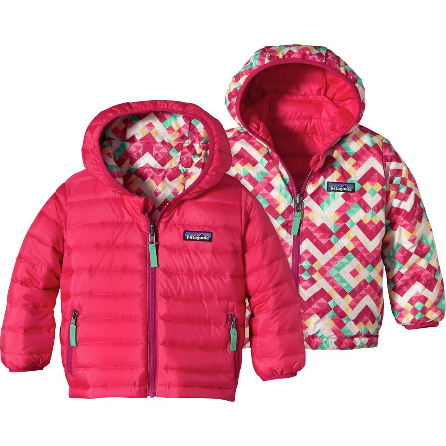 Patagonia Reversible Down Sweater Hoodie Toddler Girls'