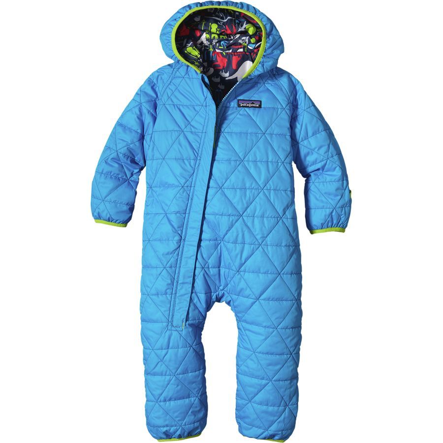 Patagonia PuffBall Reversible Bunting Infant Boys'