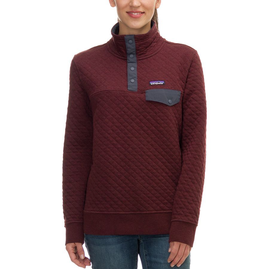 Patagonia Cotton Quilt SnapT Pullover Sweatshirt Women's