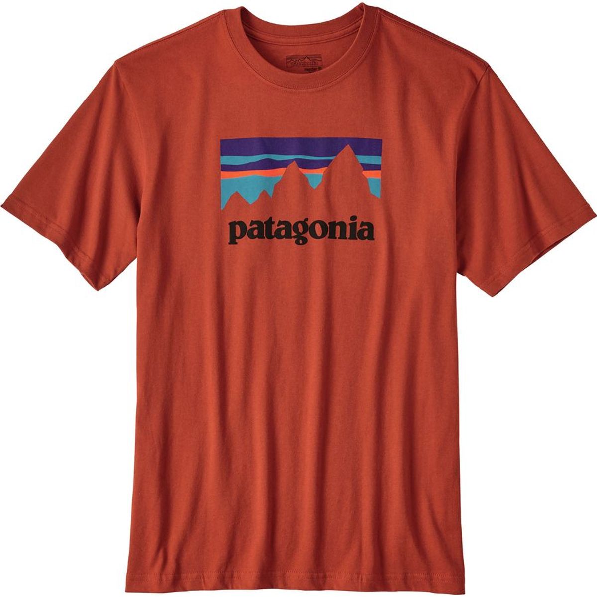 red patagonia t shirt