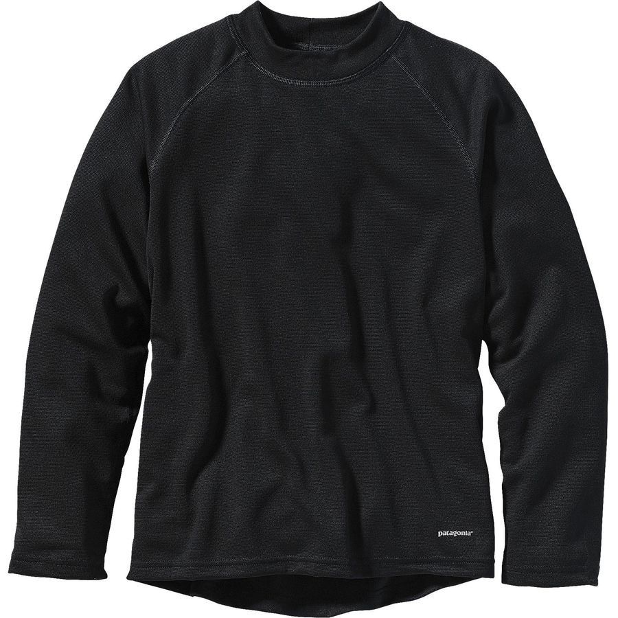 Patagonia Capilene 3 Midweight Crew - Boys'&nbsp;Black