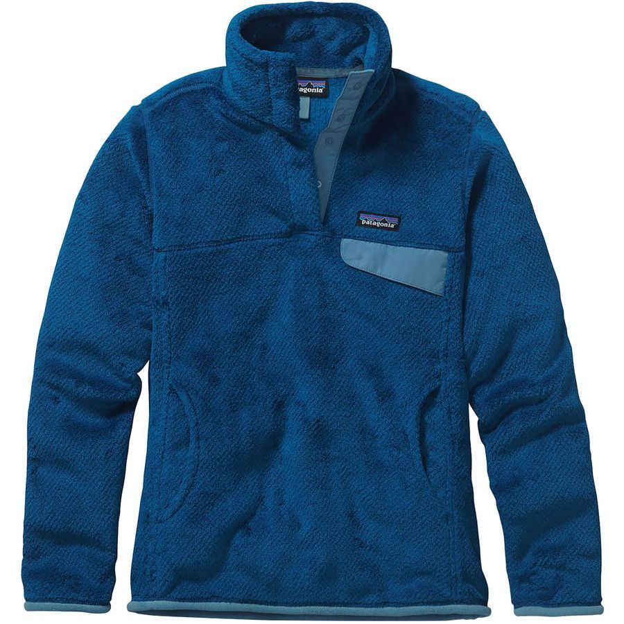 Patagonia Re-Tool Snap-T Fleece Pullover - Women's&nbsp;Bandana Blue/Channel Blue X-dye