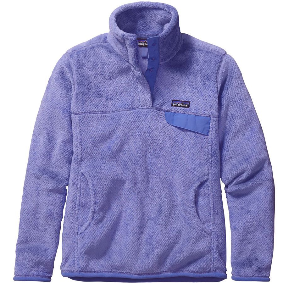 Patagonia Re-Tool Snap-T Fleece Pullover - Women's&nbsp;Ploy Purple/Violet Blue X-dye