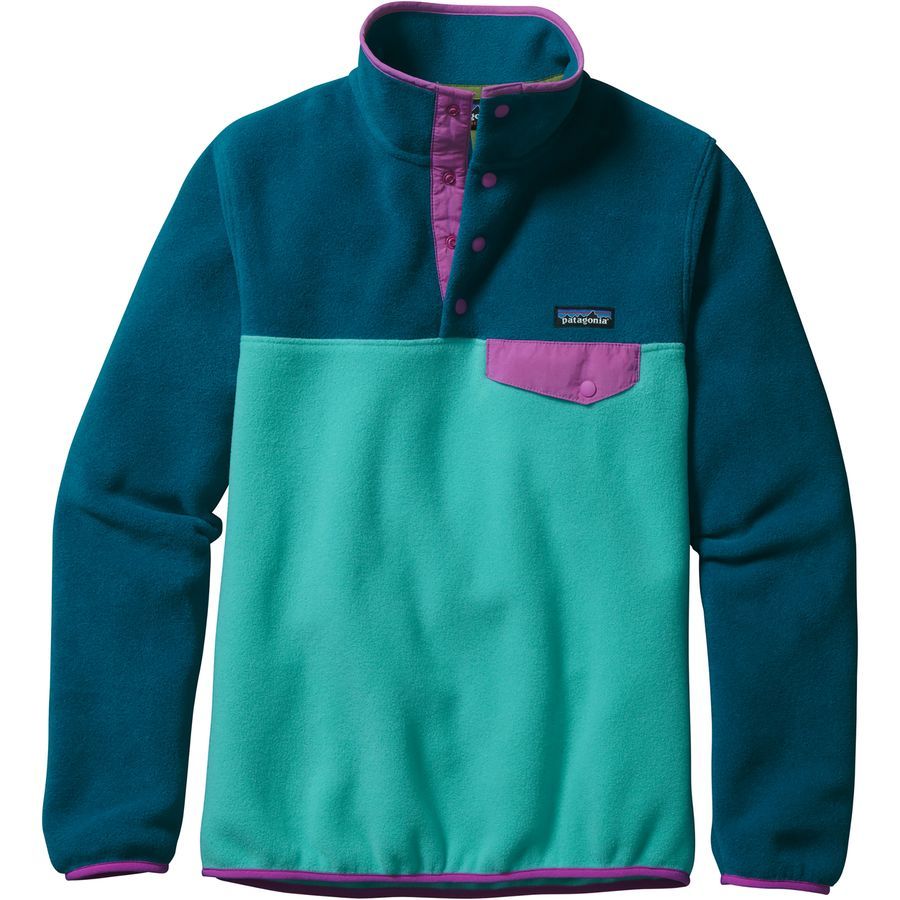 Patagonia Synchilla Lightweight Snap-T Fleece Pullover - Women's&nbsp;Howling Turquoise