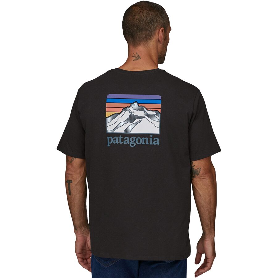 Line Logo Ridge Pocket Responsibili-T-Shirt - Men's