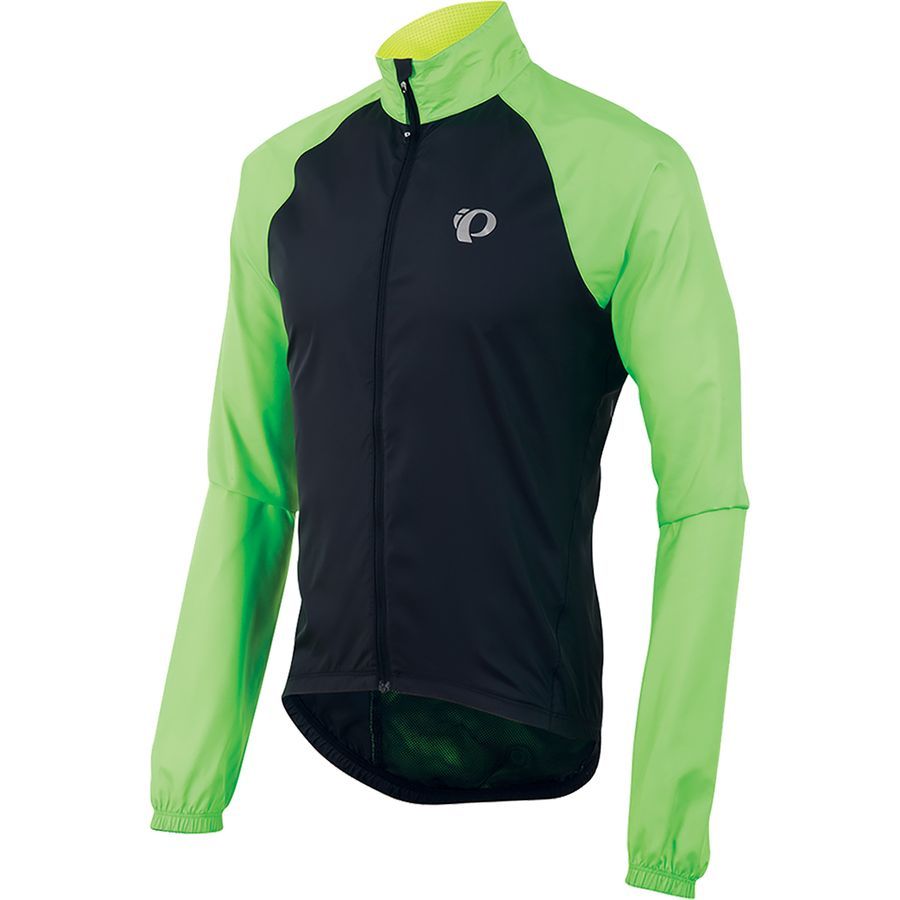 Pearl Izumi Elite Barrier Jacket - Men's&nbsp;Black/Screaming Green