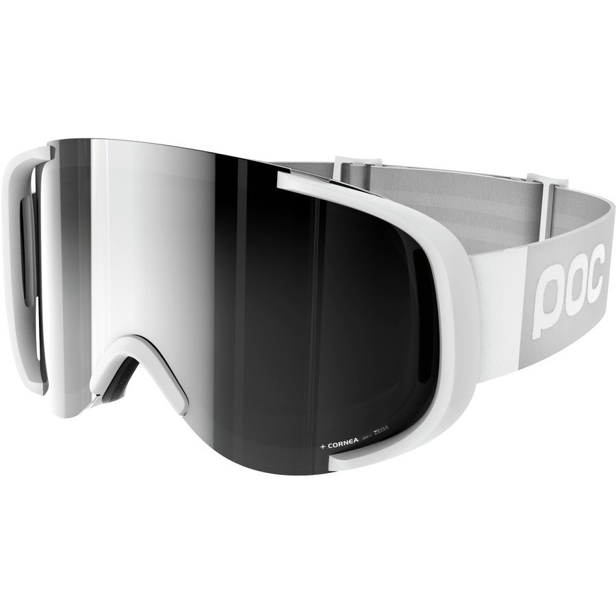 poc white goggles