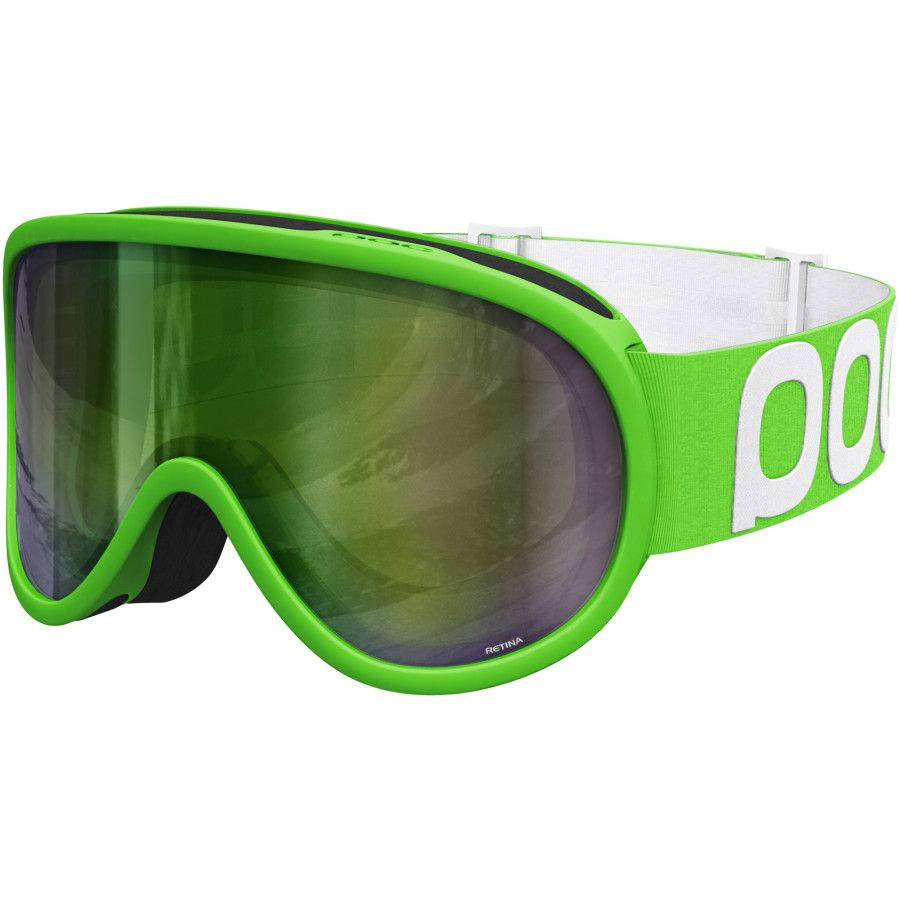 POC Retina Goggle&nbsp;Iodine Green/Persimmon/Green Mirror