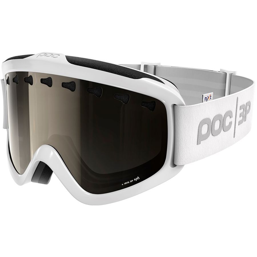 poc white goggles