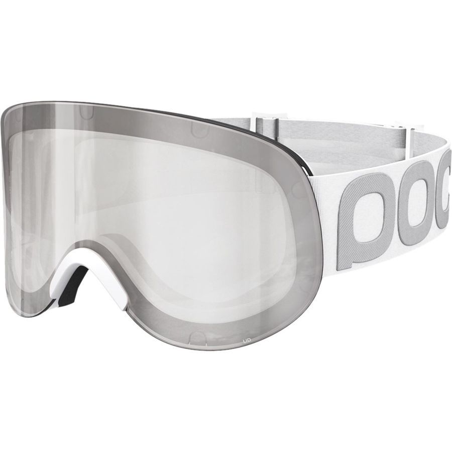 poc white goggles