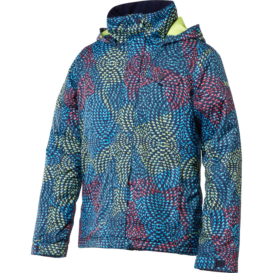 Roxy Jetty Girl Print Jacket - Girls'&nbsp;3/4 Front