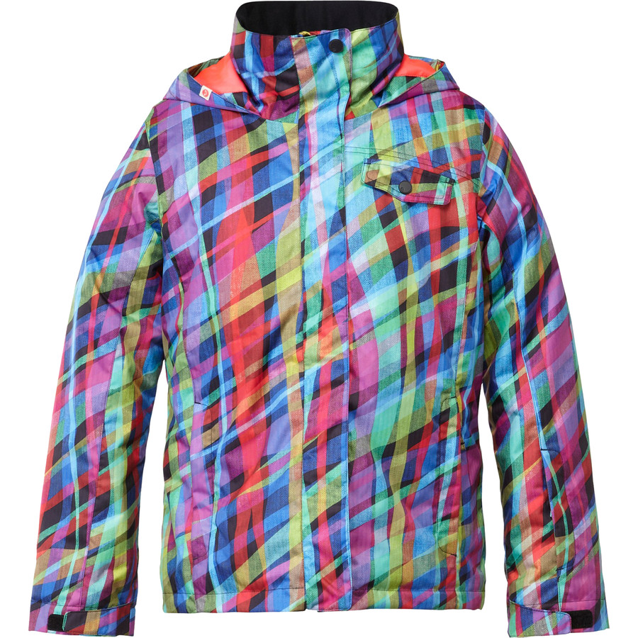 Roxy Jetty Girl Print Jacket - Girls'&nbsp;Front