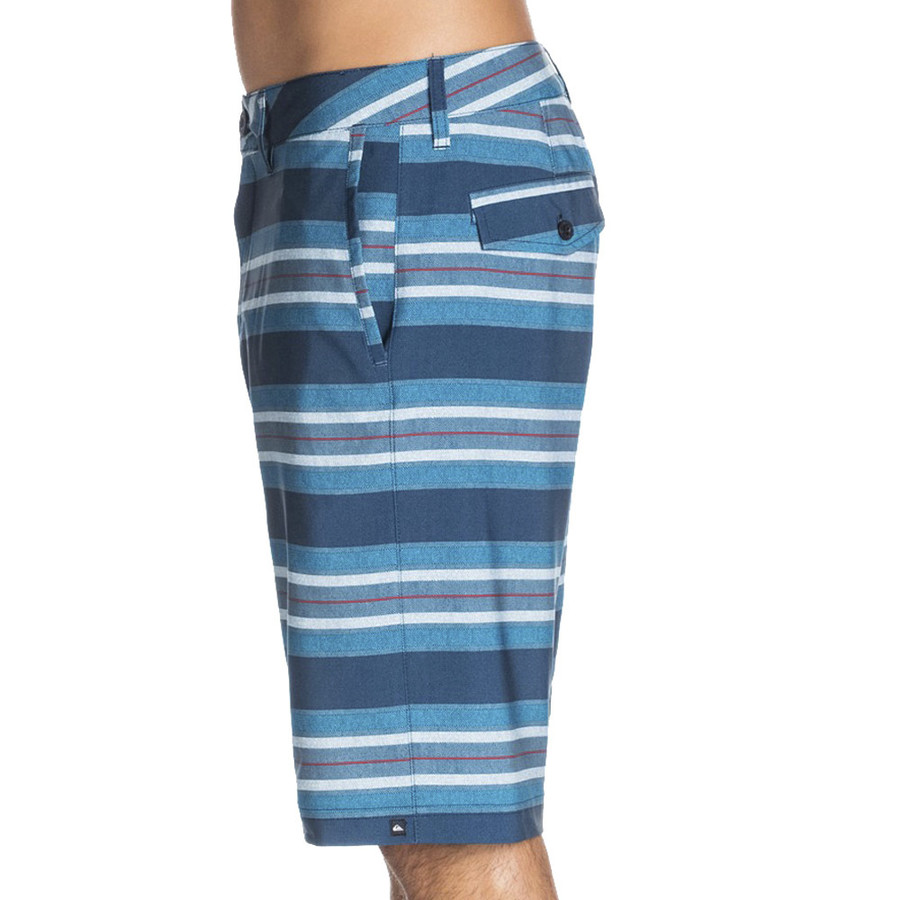 Quiksilver Striped Amphibian 21in Hybrid Short - Men's&nbsp;Side