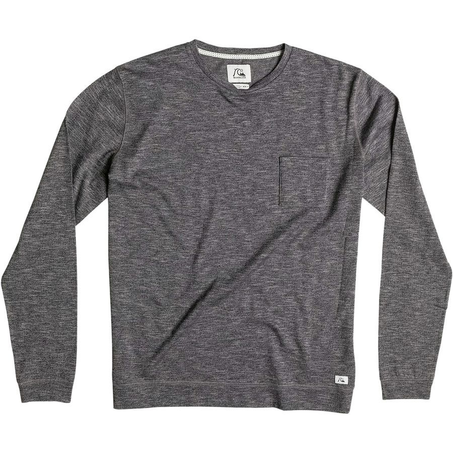 Quiksilver Lindow Crew Sweater - Men's&nbsp;Dark Charcoal Heather