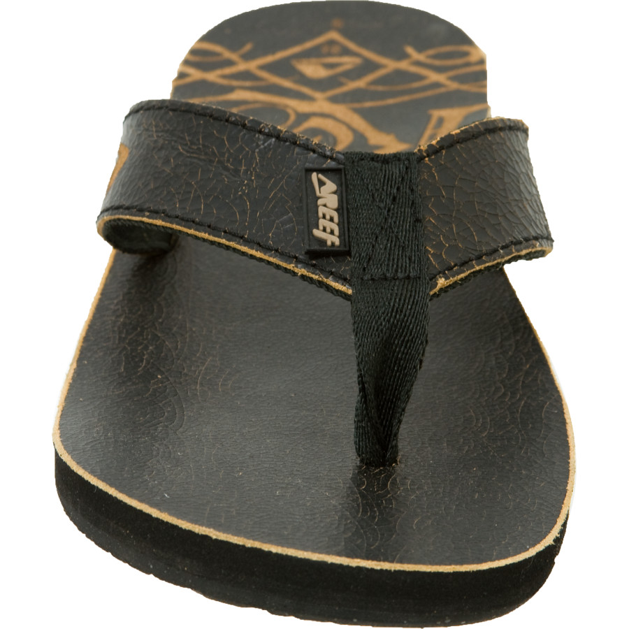 reef men's smoothy flip flops