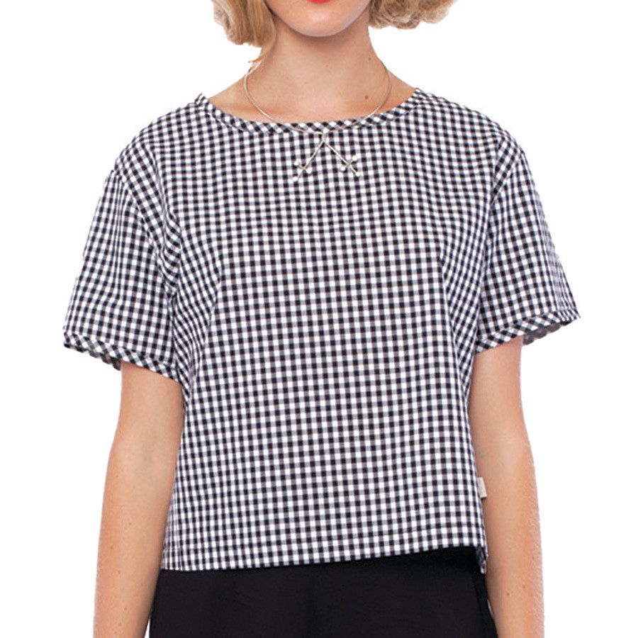 Rhythm Picnic Party Shirt - Short-Sleeve - Women's&nbsp;Black