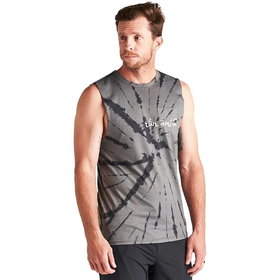 Mathis Knit Freedom & Chaos Cut-Off Tank Top - Men's