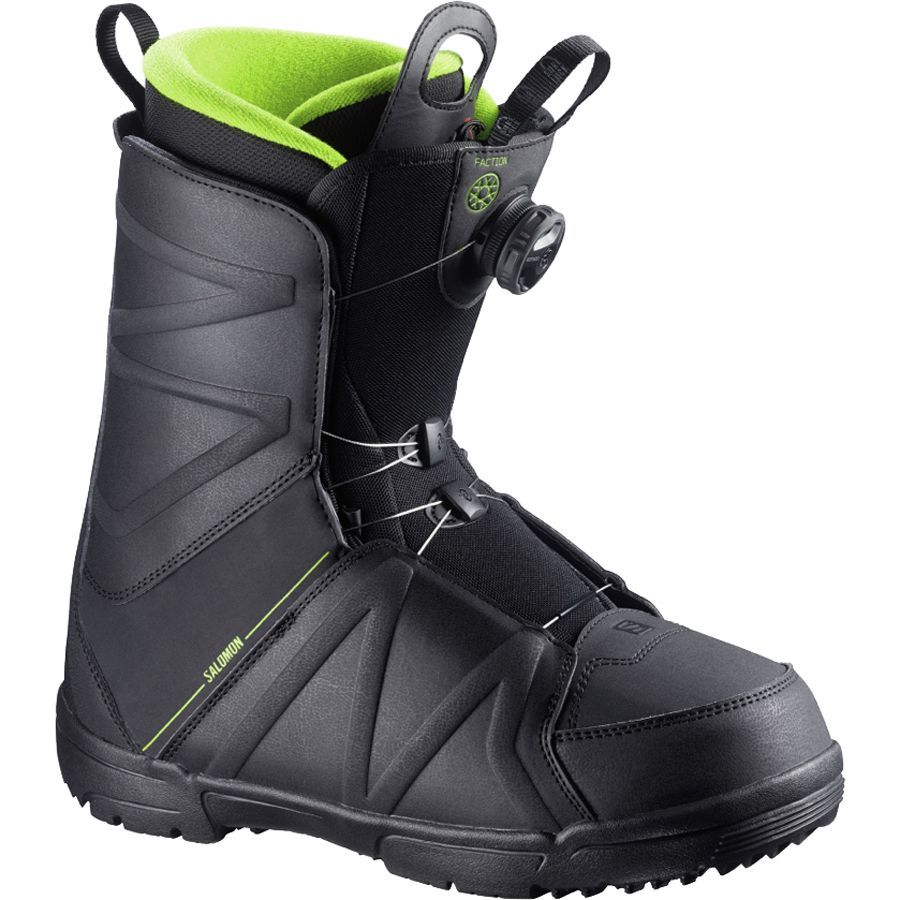 men's unisex boa lace system snowboard boots