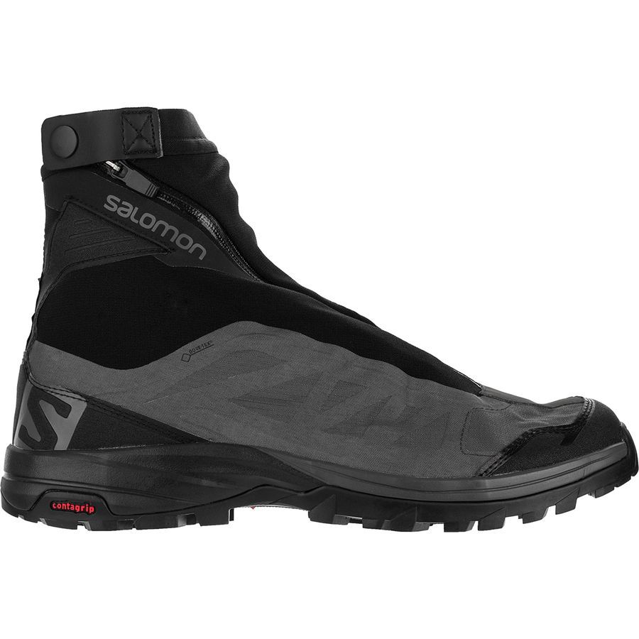 salomon mallard blue & navy outpath pro gtx trainers