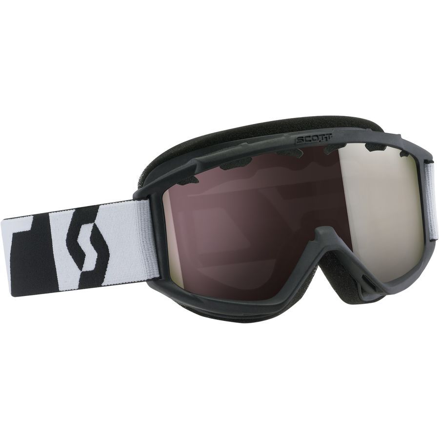 Scott Jr Hookup Goggle - Kids'&nbsp;Black/White-Silver Chrome