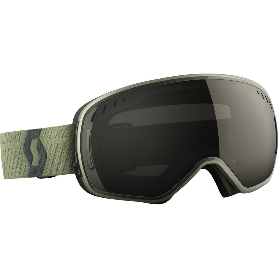 Scott LCG Goggle&nbsp;Halo Green/Solar Black Chrome-Bonus Illum Blue Chrome Lens