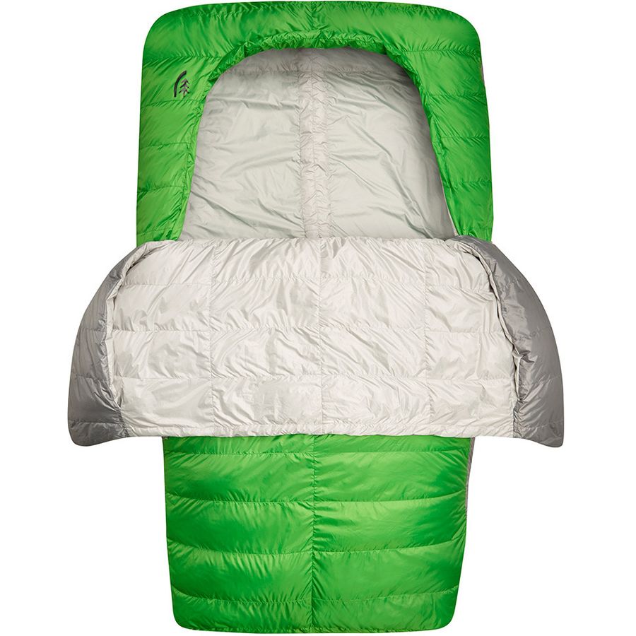 Sierra Designs Backcountry Bed Duo 600 Sleeping Bag: 27-Degree Down&nbsp;Open