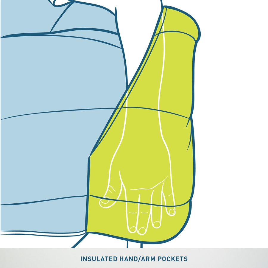 Sierra Designs Backcountry Bed Duo 600 Sleeping Bag: 27-Degree Down&nbsp;Detail