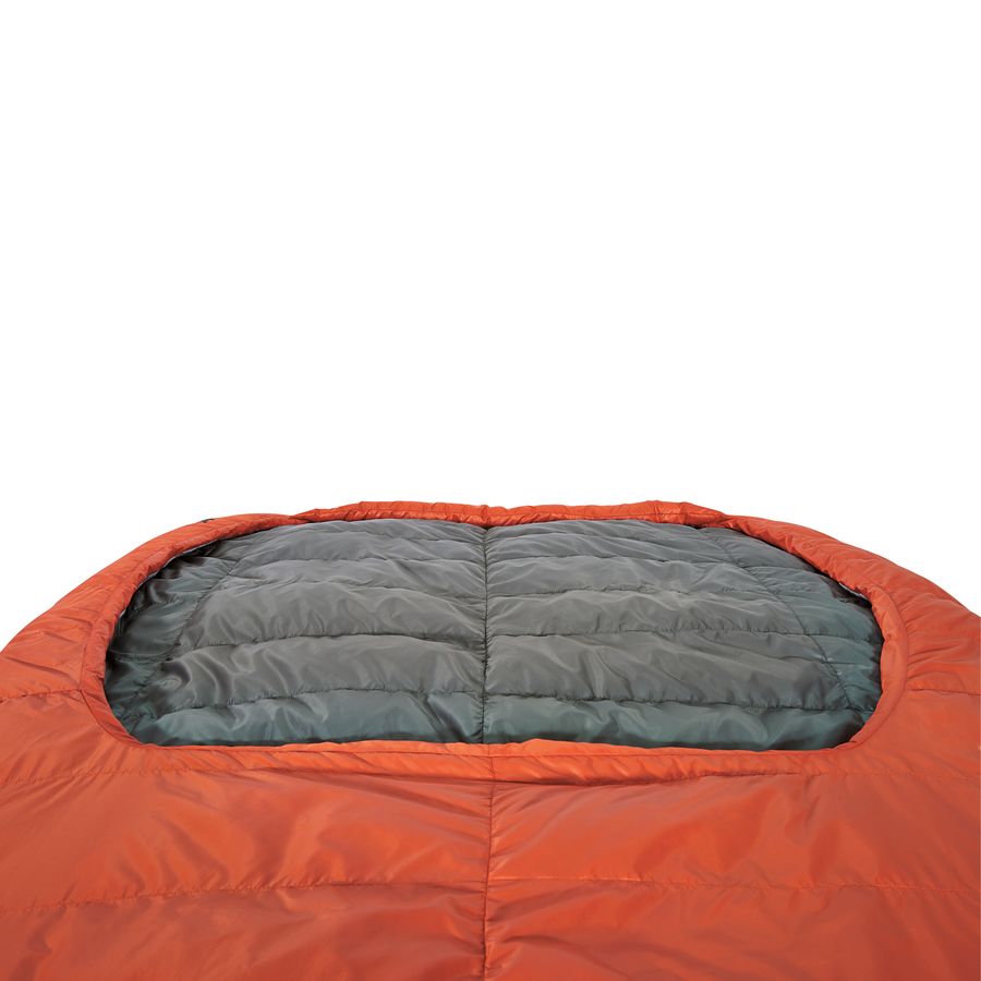 Sierra Designs Backcountry Bed Duo 600 Sleeping Bag: 27-Degree Down&nbsp;Detail