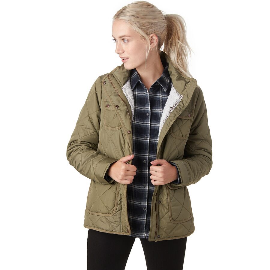 Quilted Full-Zip Jacket - Women's