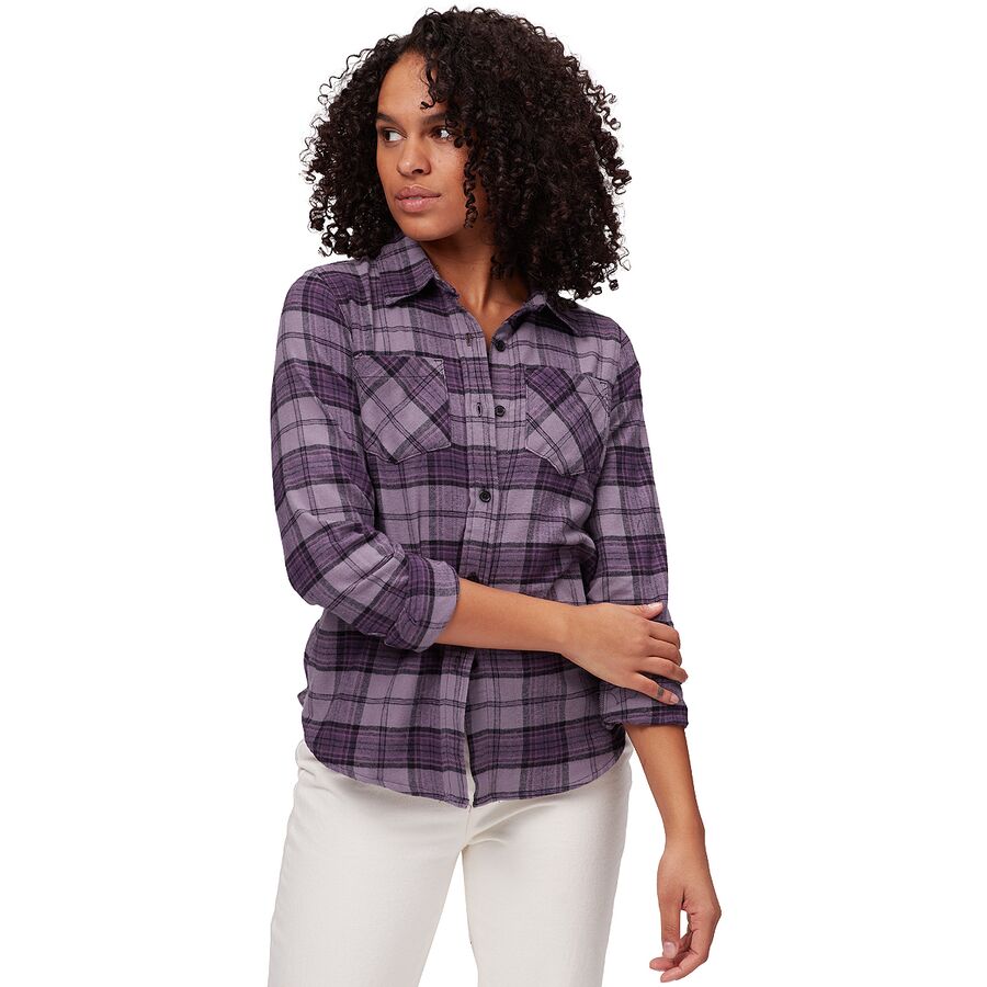 Super Soft Pocket Flannel Shirt - Women's