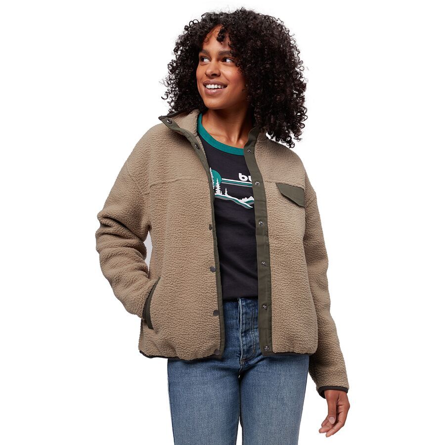 Sherpa Fleece Jacket - Women's