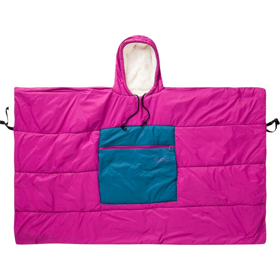 Sherpa Blanket Poncho