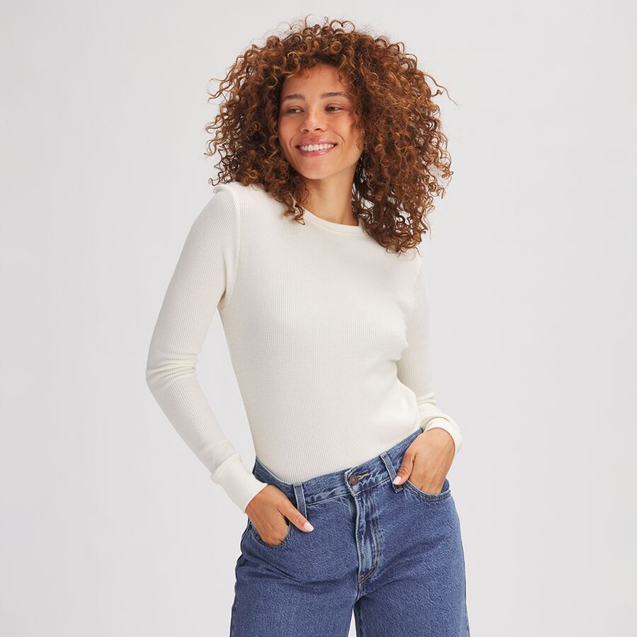 Thermal Waffle Crew - Women's