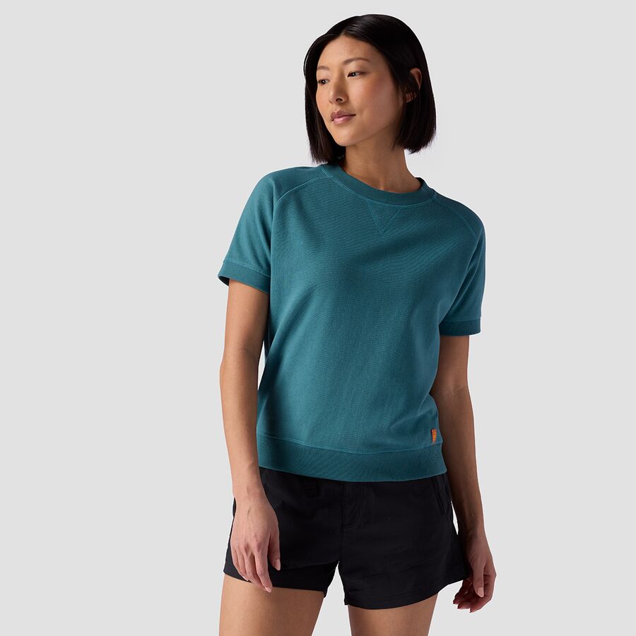 Vintage Gym Short-Sleeve Sweatshirt - Women's