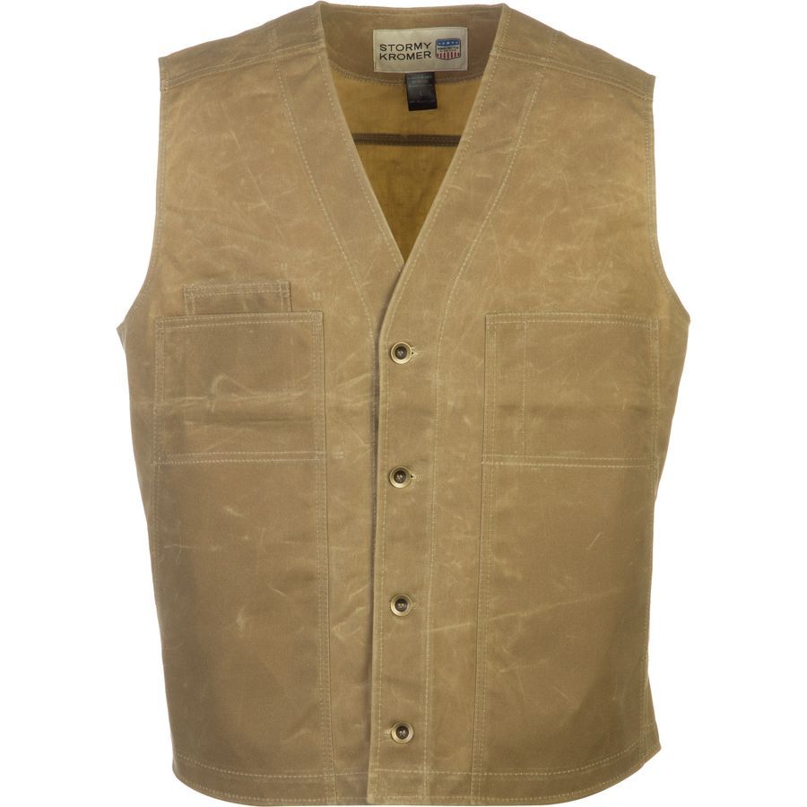 Stormy Kromer Mercantile Waxed Button Vest Men's