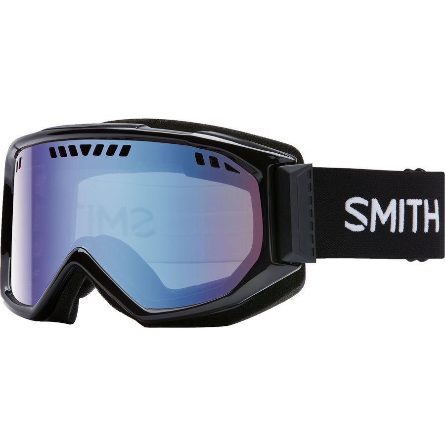 Smith Scope Goggles&nbsp;Black/Blue Sensor Mirror/Xtra Lens Not Incl.