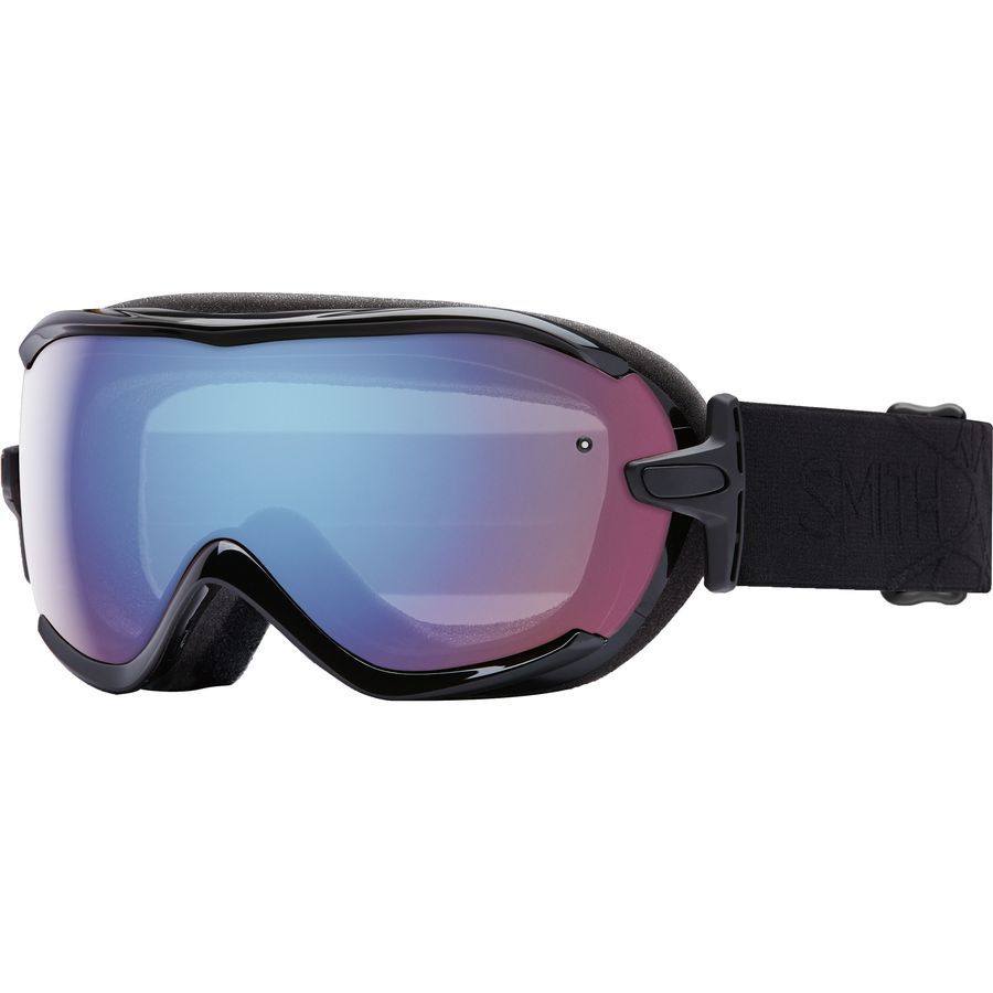 Smith Virtue Goggle - Women's&nbsp;Black Lux/Blue Sensor Mirror/Xtra Lens Not Incl.