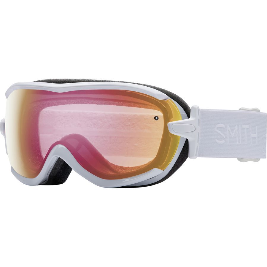 Smith Virtue Goggle - Women's&nbsp;White Gbf/Red Sensor Mirror/Xtra Lens Not Incl.