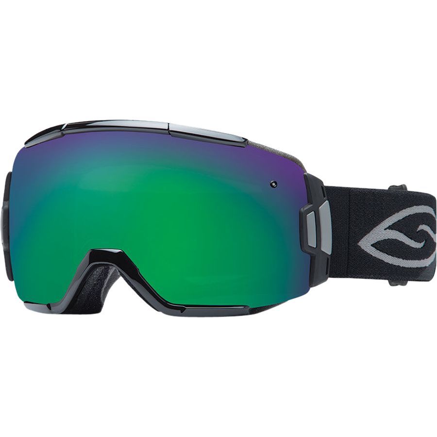 Smith Vice Goggles&nbsp;Black/Green Sol X Mirror/Xtra Lens Not Incl.