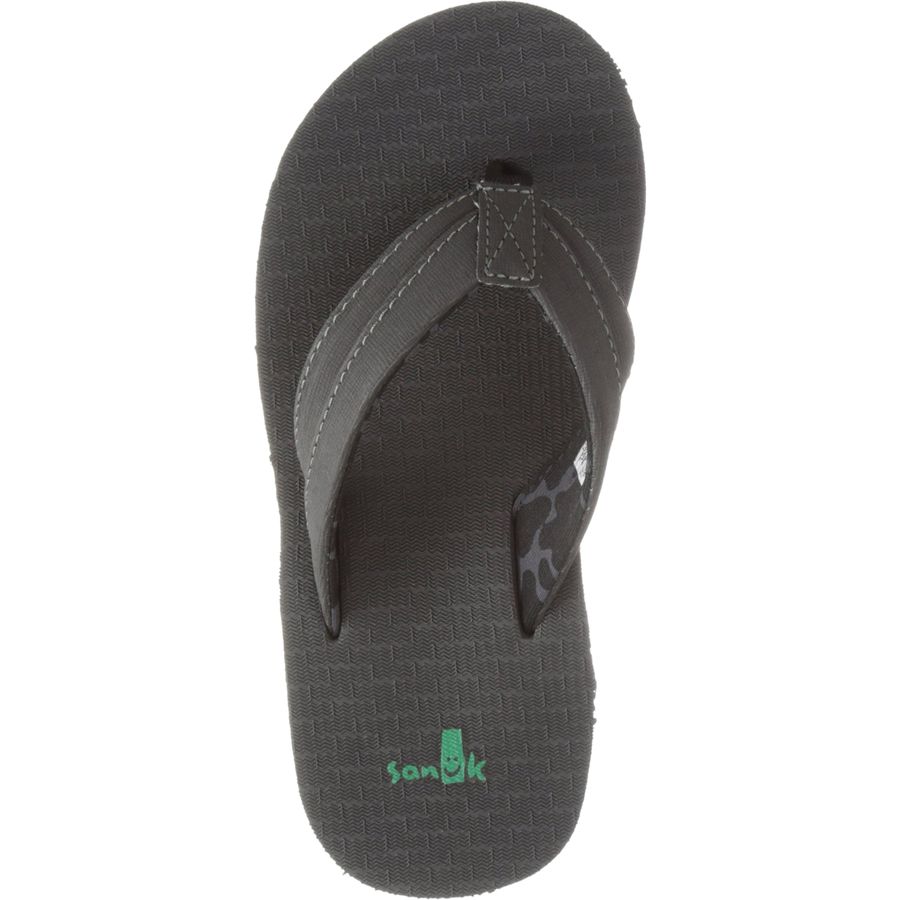 Sanuk Rootbeer Cozy Light Flip Flop - Boys'&nbsp;Top