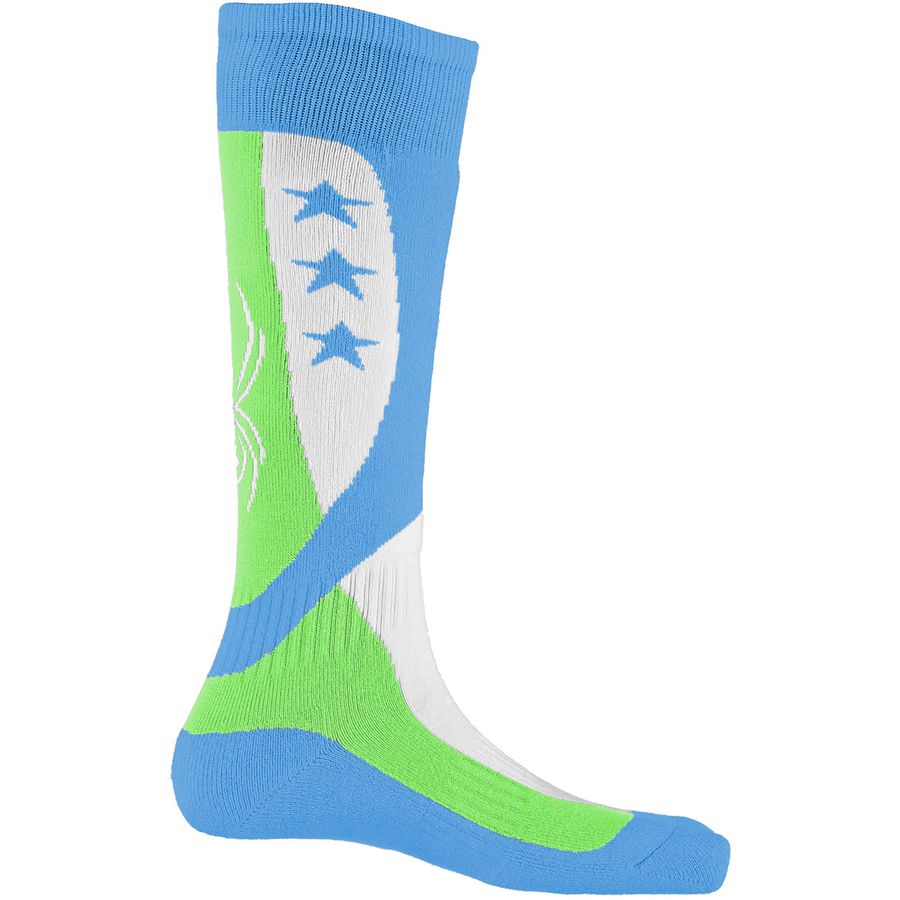 Spyder Flag Socks - Girls'&nbsp;Side