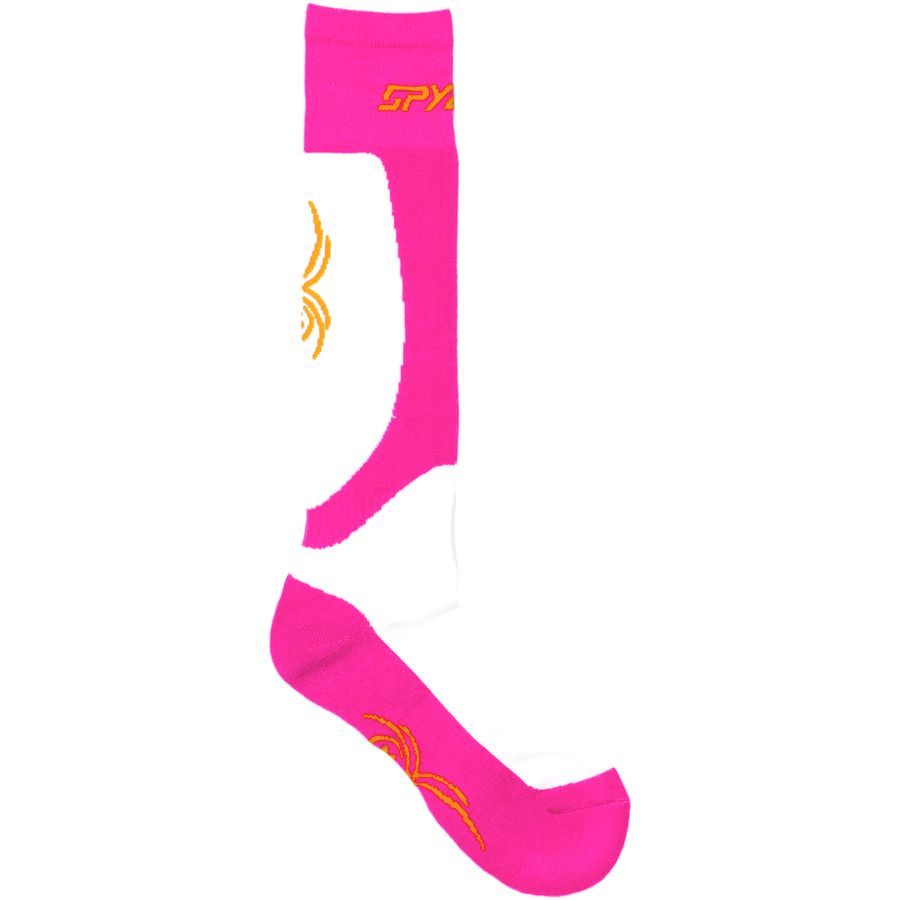 Spyder Surprise Socks - Women's&nbsp;White/Wild/Edge