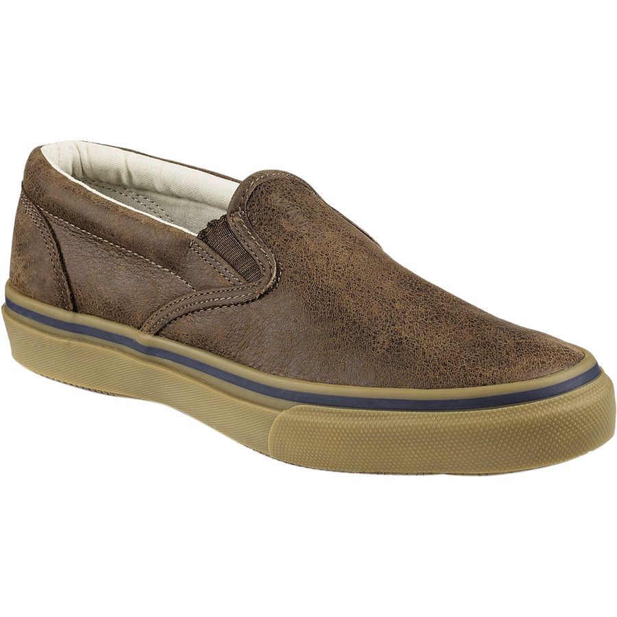 sperry striper leather
