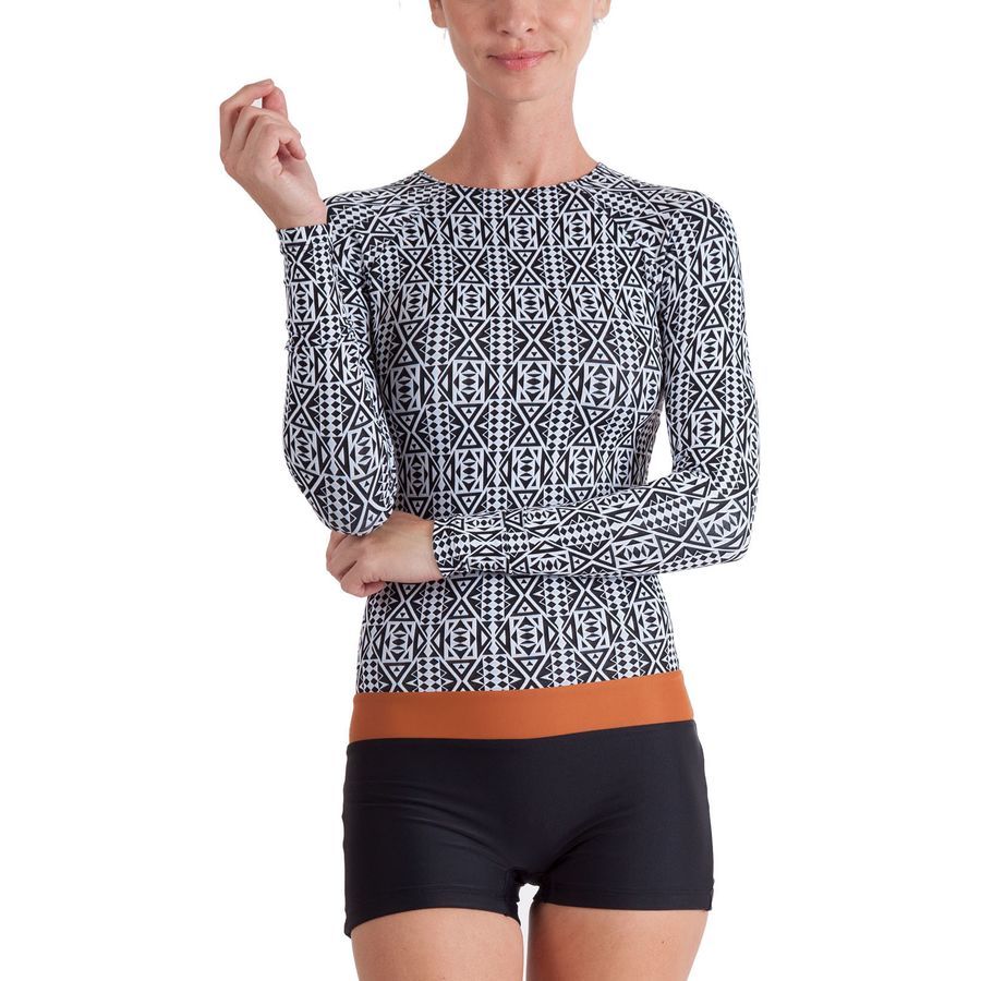 Seea Swimwear Swami's Playsuit Rashguard LongSleeve Women's