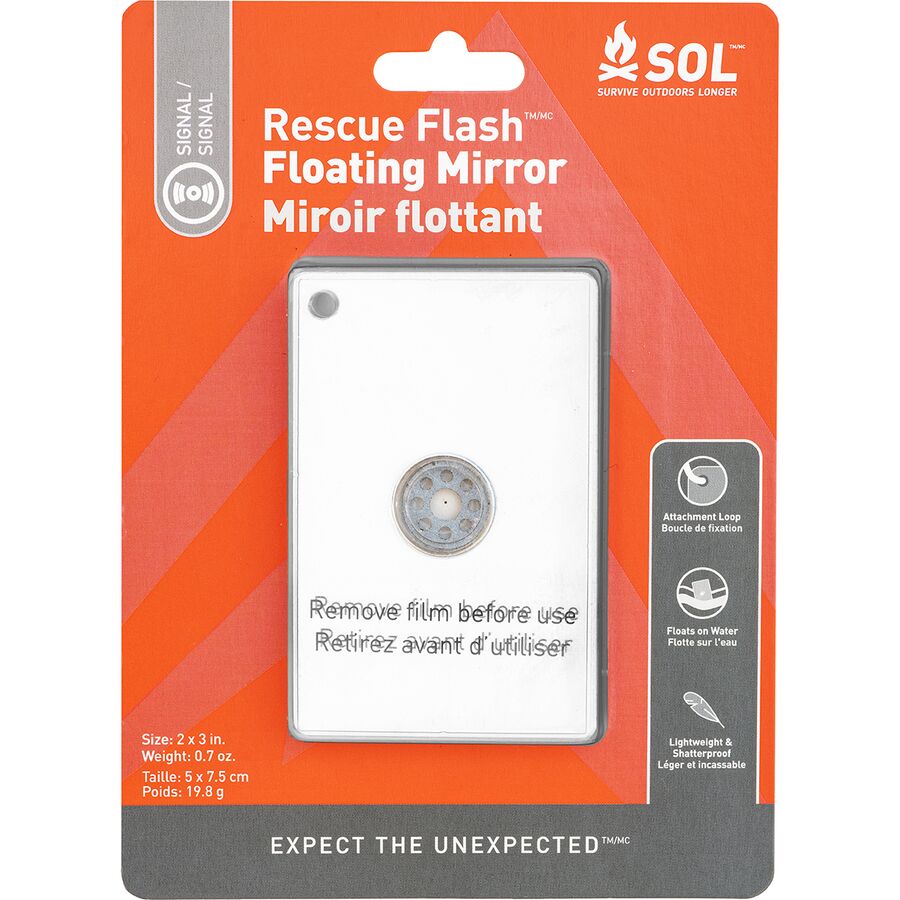 Rescue Floating Signal Mirror