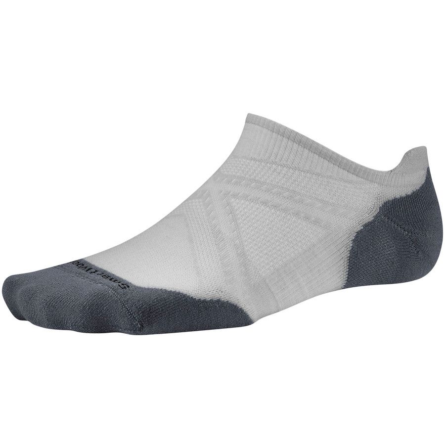 SmartWool PhD Run Light Elite Micro Sock&nbsp;Silver