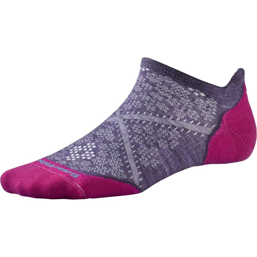 SmartWool PhD Run Light Elite Micro Sock - Women's&nbsp;Desert Purple 