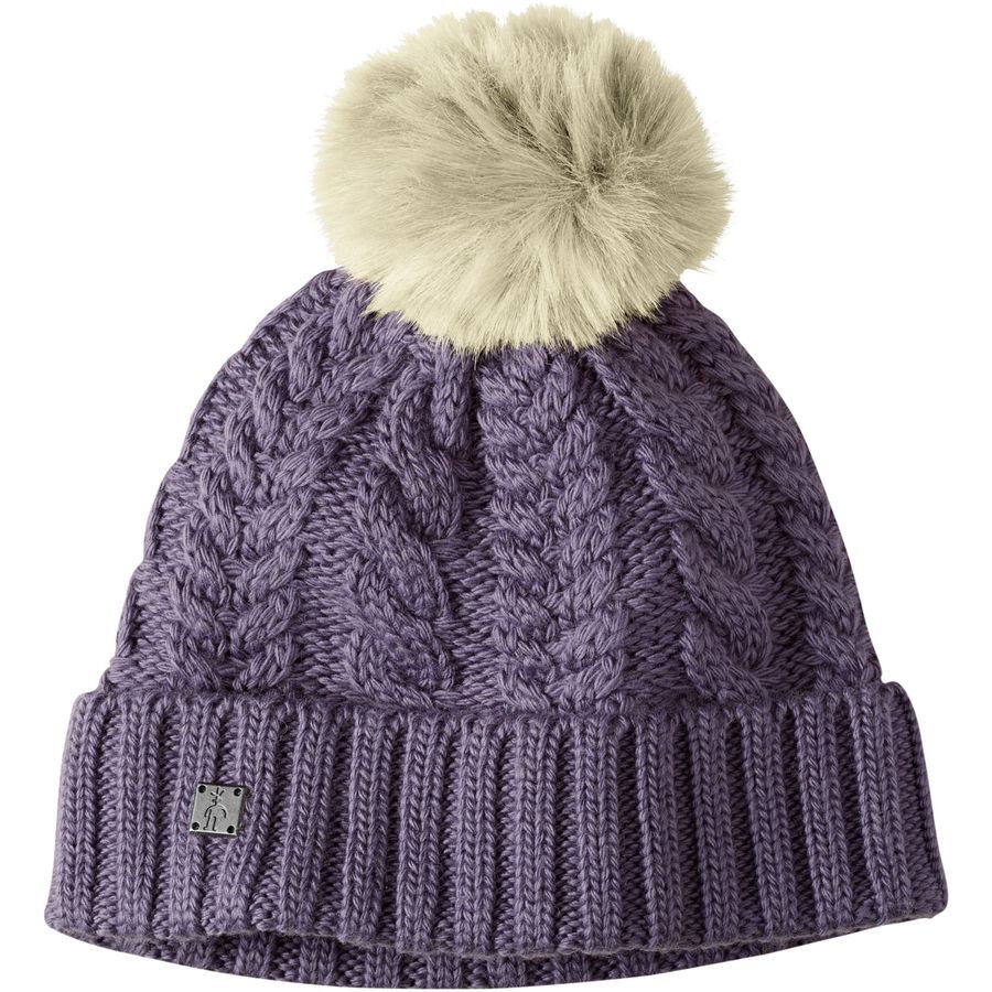 SmartWool Ski Town Fur Pom Beanie Women's