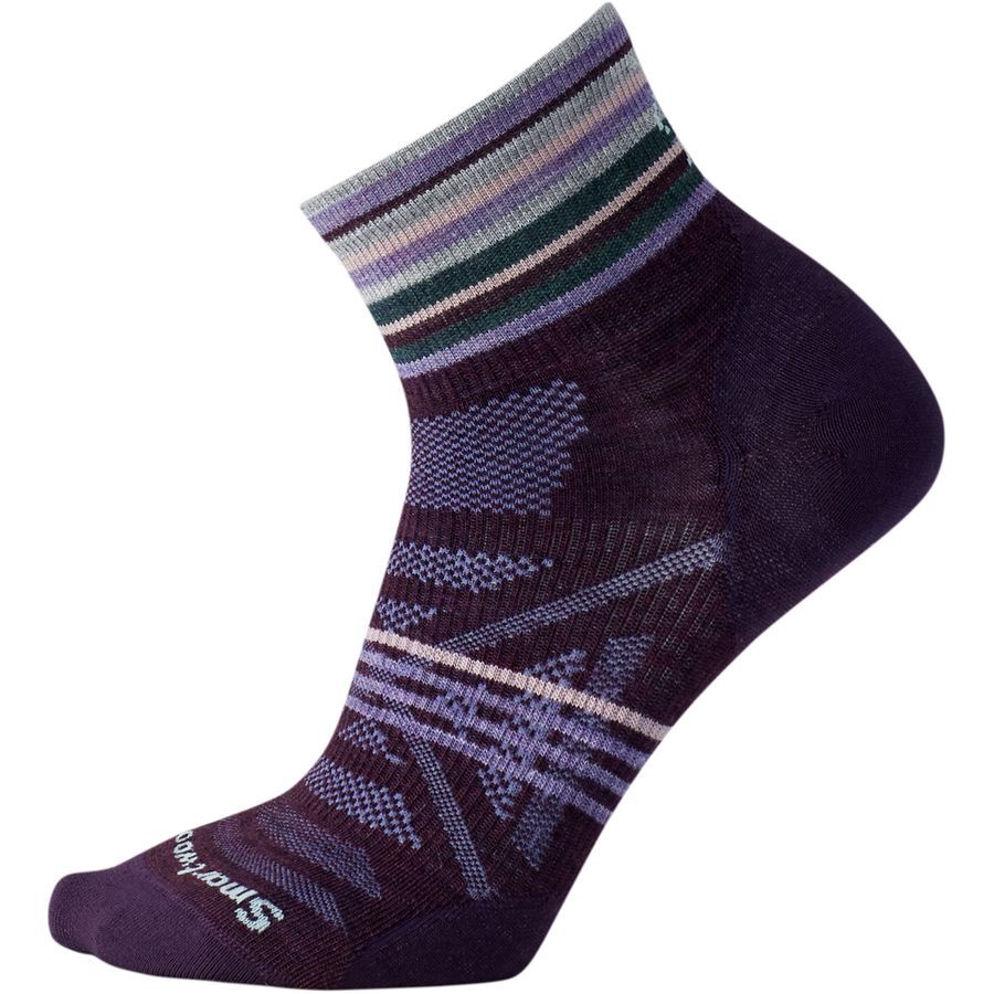 smartwool phd outdoor ultra light pattern mini sock smartwool women s hike ultra light mini socks